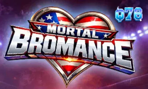 Interface do jogo Mortal Bromance em um smartphone mostrando os personagens principais